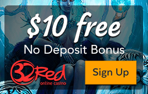 32Red Casino no-deposit welcome bonuses