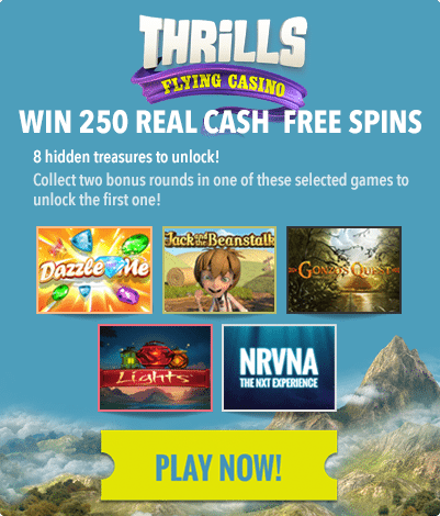 Thrills Casino loyalty points and pokies bonuses